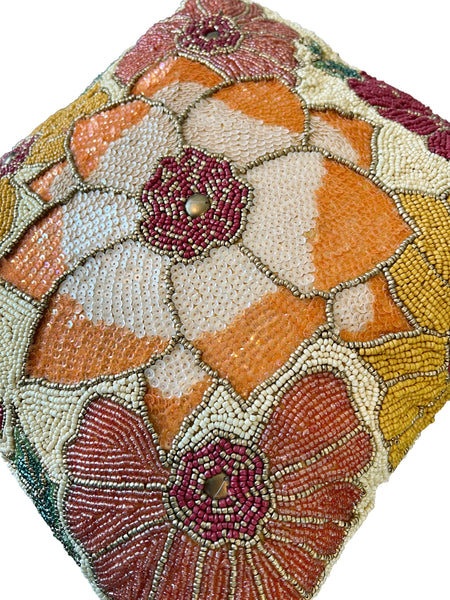Kaci Throw Pillow, Multi (16"x16"x4")