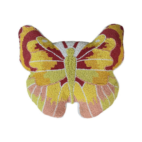 Mirha Butterfly Throw Pillow, Multi (16"x16"x3")