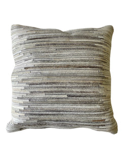 Maxwell Throw Pillow, Ivory (18"x18"x4")