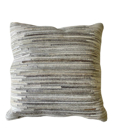 Maxwell Throw Pillow, Ivory (18"x18"x4")