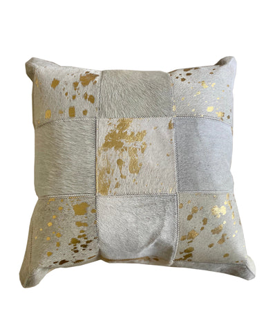 Flynn Throw Pillow, Ivory (18"x18"x4")