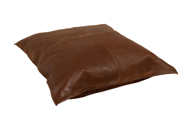 Sophie Throw Pillow, Brown (18"x18"x4")