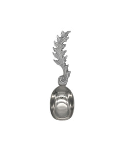 Davis Leaf Scoop , Silver (9.5"X1.5")