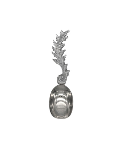 Davis Leaf Scoop , Silver (9.5"X1.5")