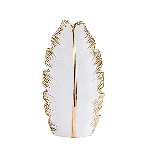 Fawn Feather Vase (Sold as a set)