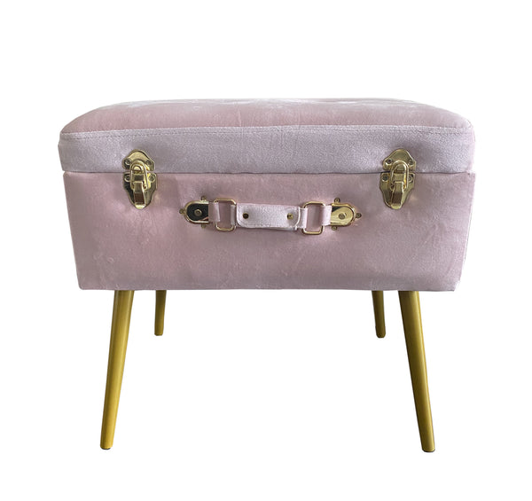 Dove Storage Stool, (20"x13.5"x19")