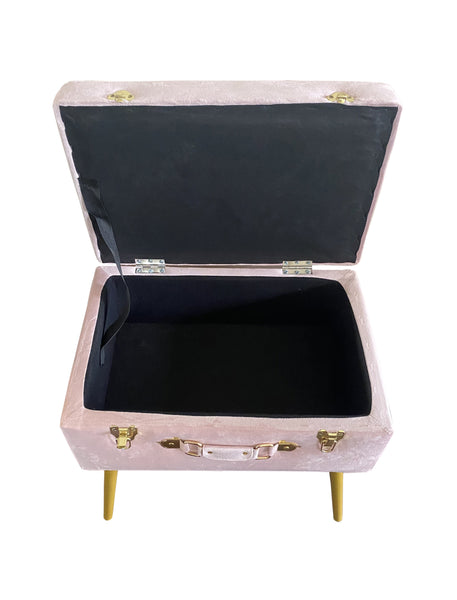 Dove Storage Stool, (20"x13.5"x19")