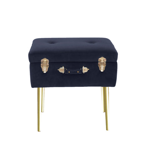 Dove Storage Stool, (20"x13.5"x19")