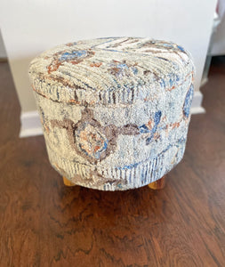 Isla Stool, Blue-Green (16"x16"x16")