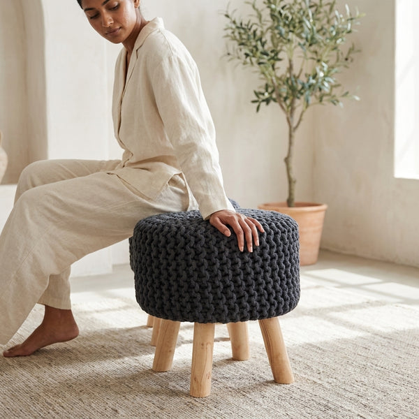 Rosh Stool, (Multiple Colors) (16"x16"x16")