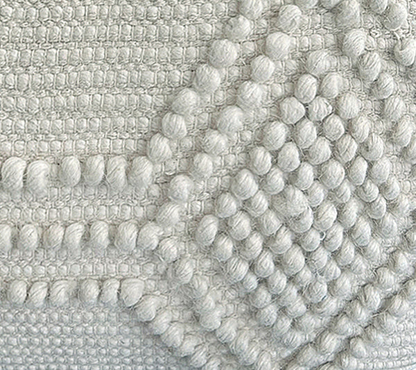 Ivy Floor Wool Pouf