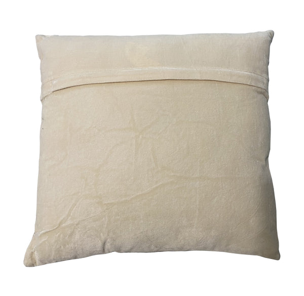 Ryan Throw Pillow, Silver (20"x20"x4")