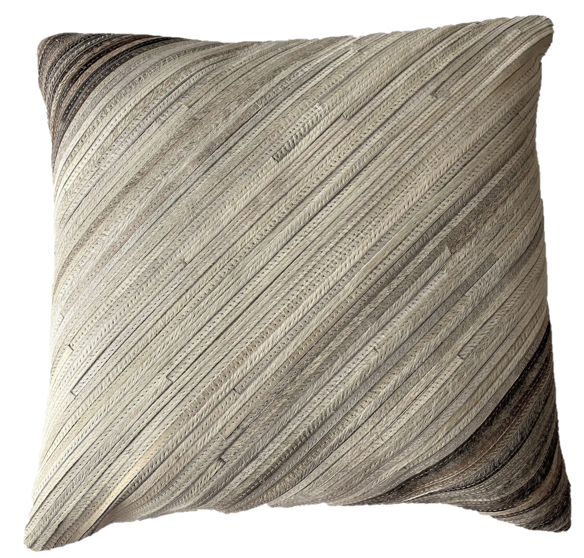 Remi Throw Pillow Ivory/Brown/Grey