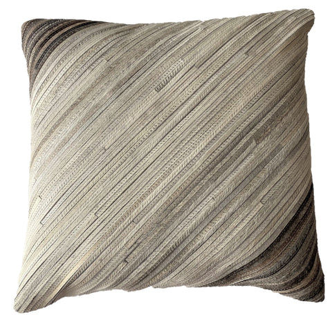 Remi Throw Pillow Ivory/Brown/Grey