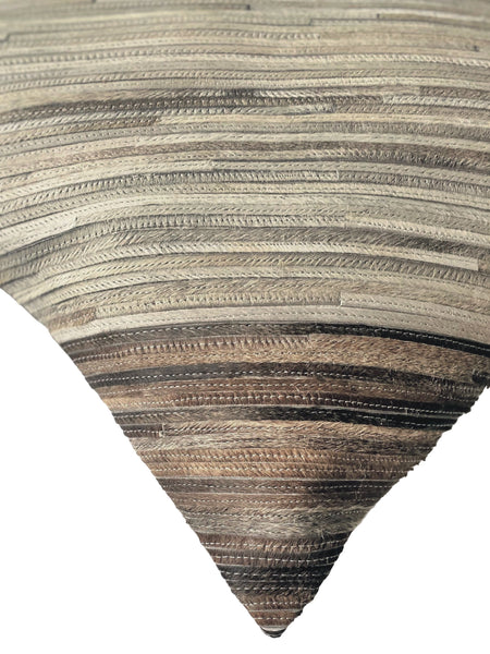 Remi Throw Pillow Ivory/Brown/Grey
