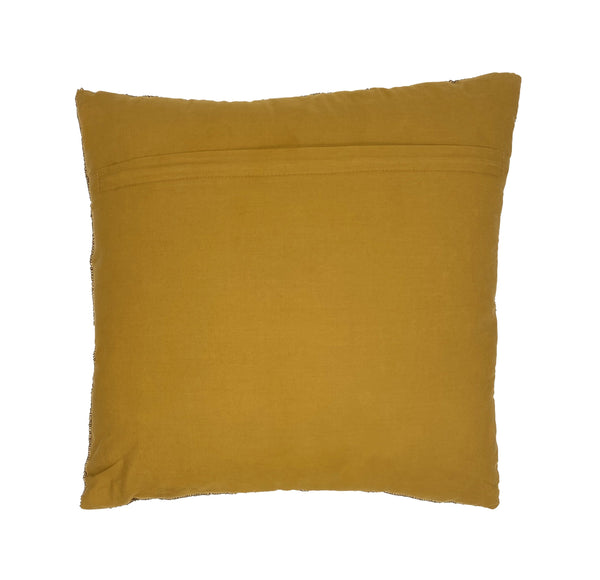 Kaci Throw Pillow, Orange (16"x16"x4")